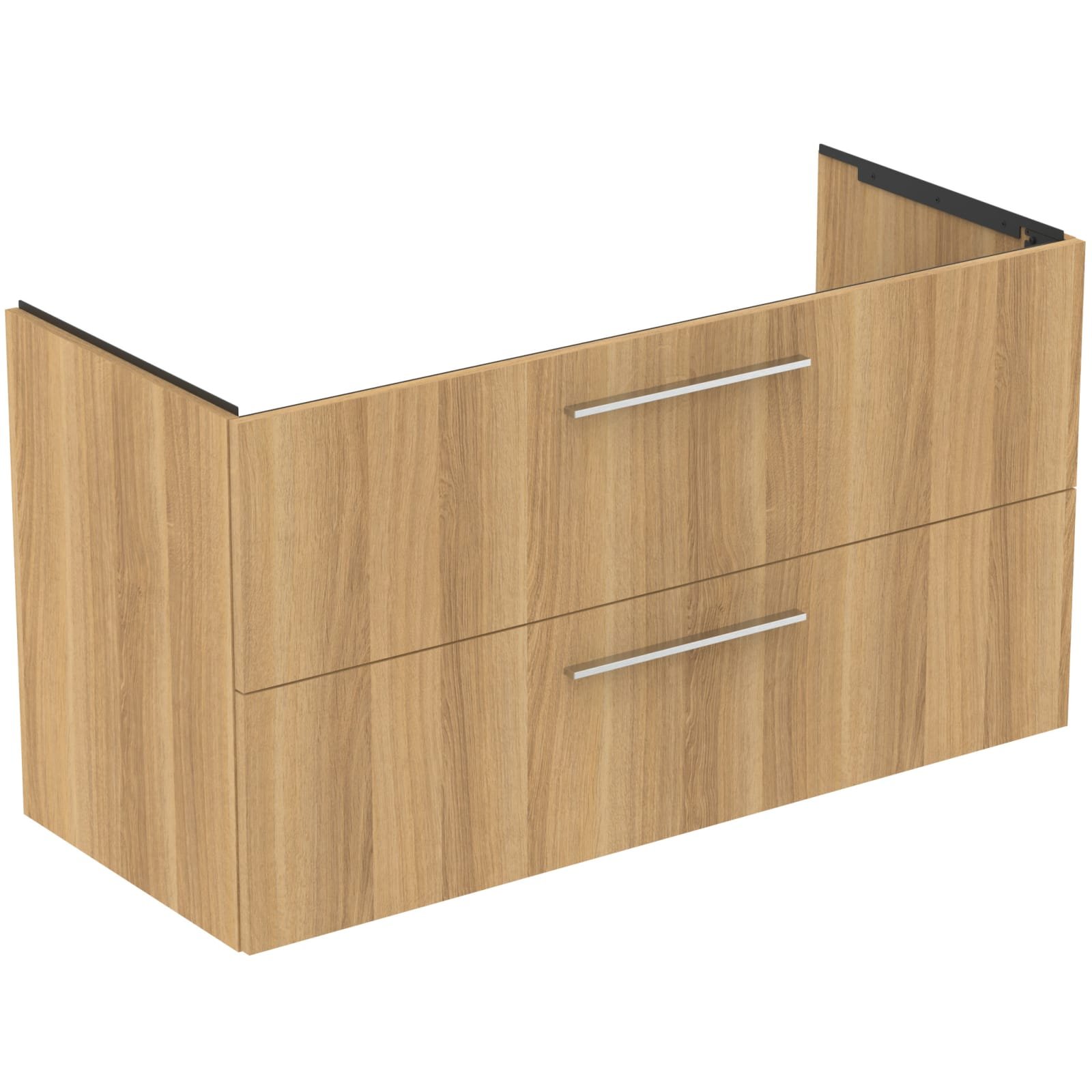 I.LIFE B | WASTAFELMEUBEL 1200X505X630 MM NATURAL LICHT EIKEN, 2 LADEN