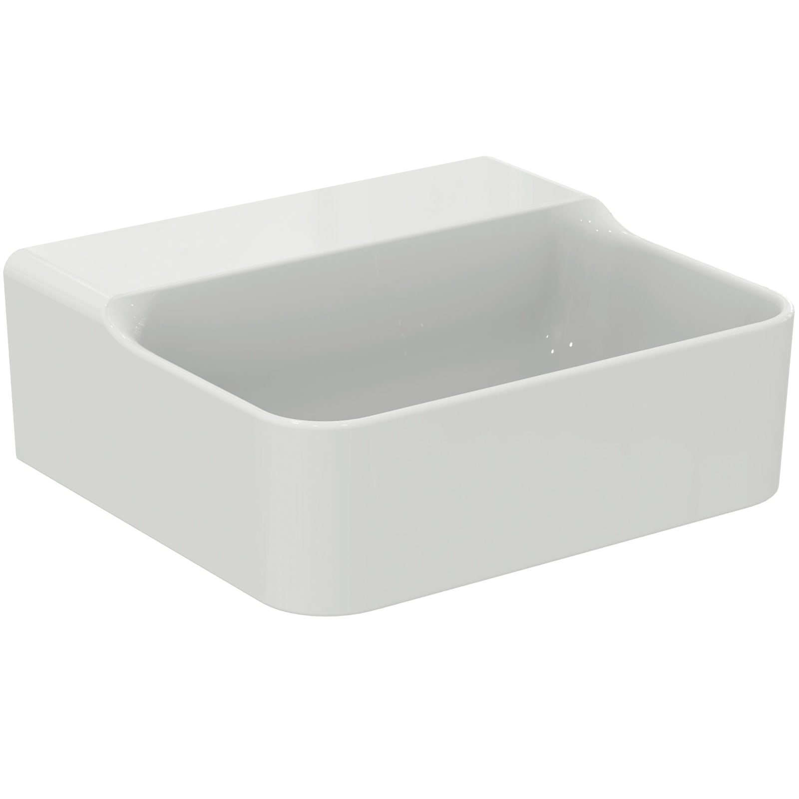 CONCA | FONTEIN 400X350X165 MM GL WT, ZONDER KG, ZONDER OL (GESL) | IP
