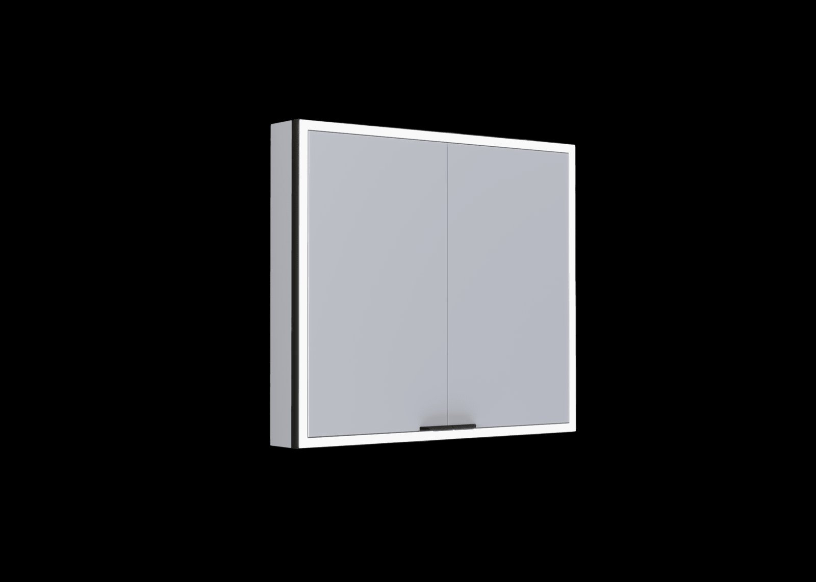 Blue Label Mette Spiegelkast spiegel zijkant, voorzien van LED rondom 70x80x11 (hxbxd)