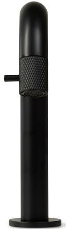 Blue Label Viby facet fonteinkraan laag model, mat zwart thumbnail 2