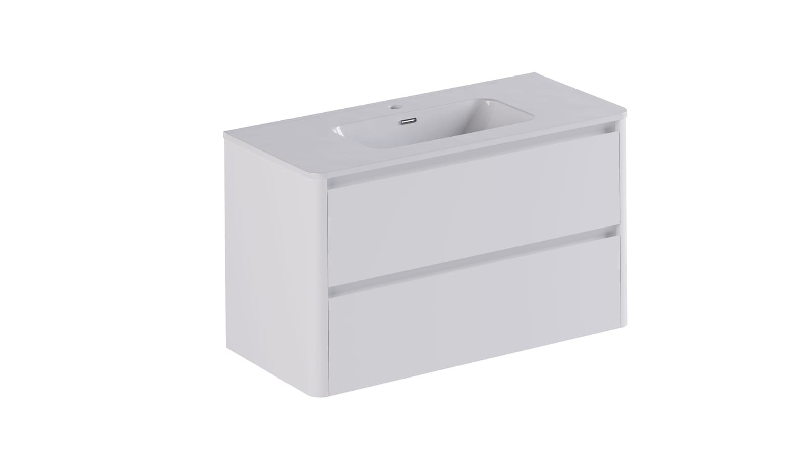 BLUE LIV ONDERBW+ WSTAFEL RND 101CM WHIT