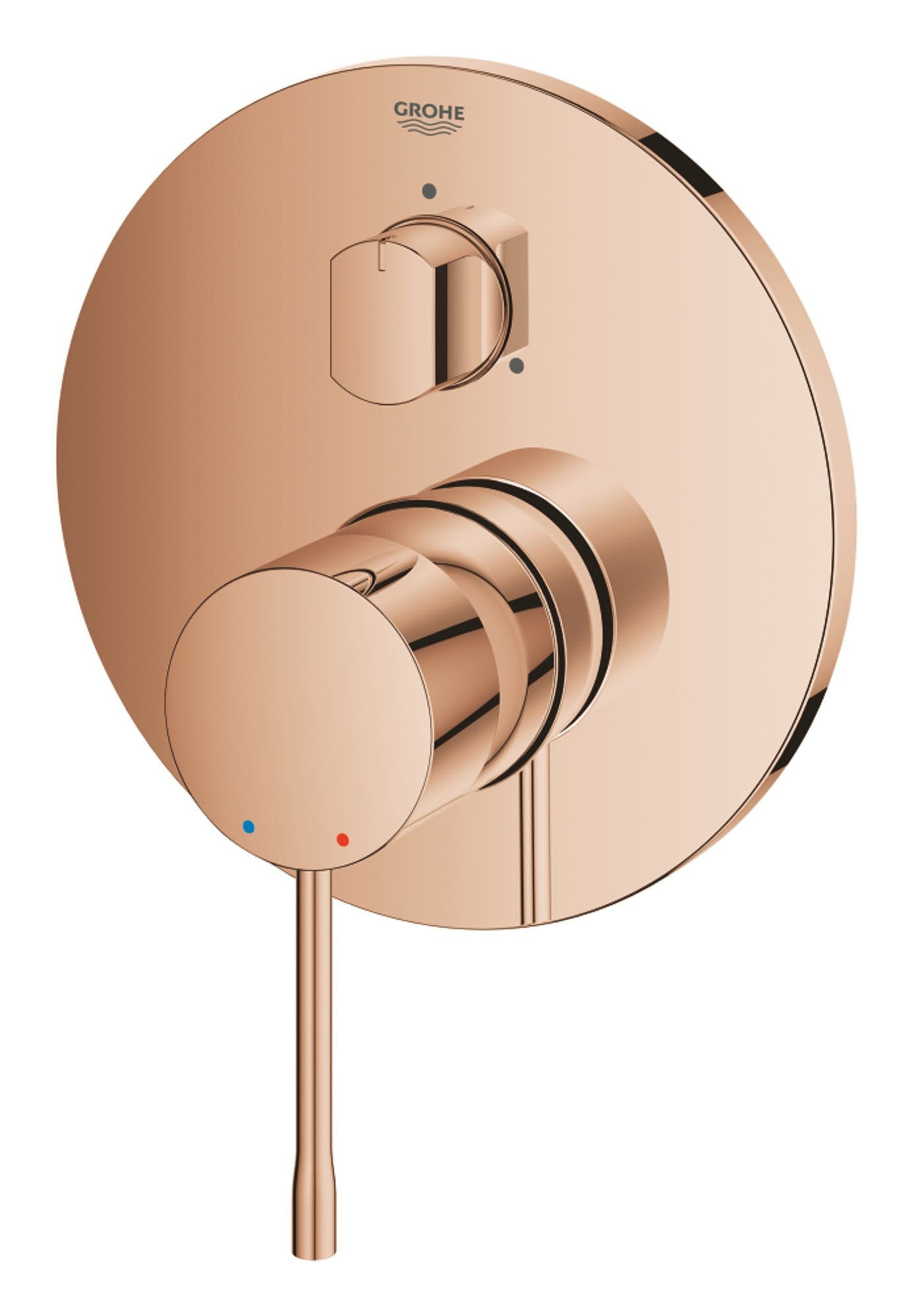 Grohe Essence, Mengraan, opbouwdeel, 3-Weg, zonsondergang warm (alleen voor 35 600 000)