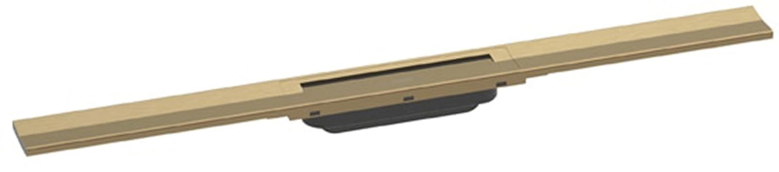 Hansgrohe RainDrain Flex rechte douchegoot 800 inkortbaar Brushed Bronze