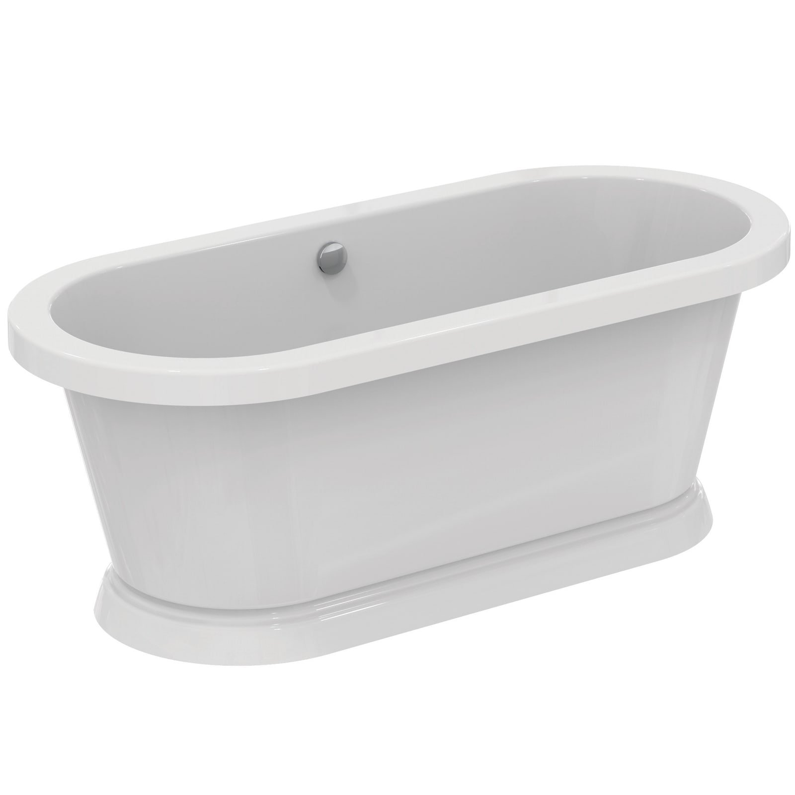 CALLA | BAD OVAAL 1805X805X630 MM GLANZEND WIT