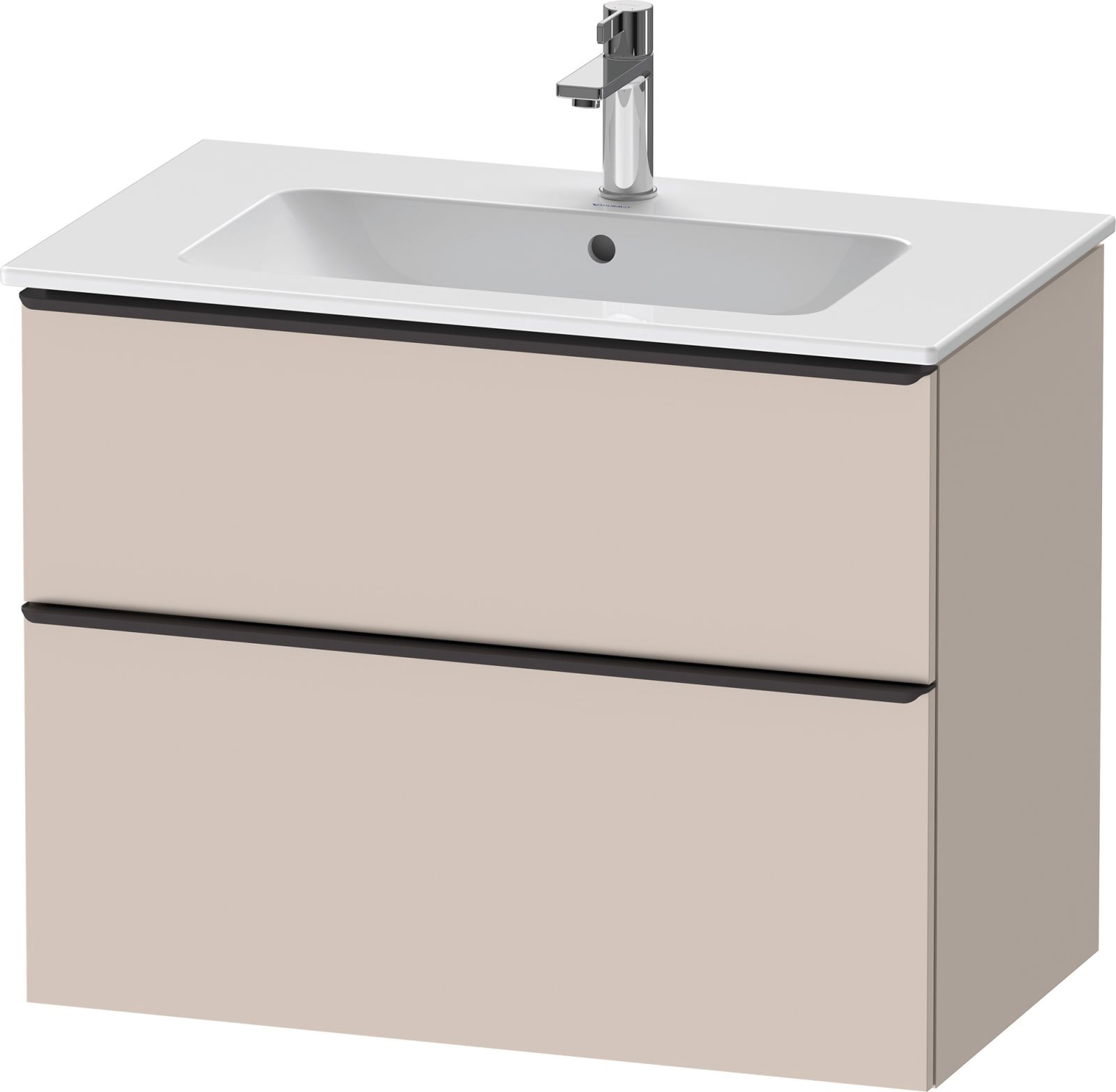 D-Neo Wastafelonderbouw hangend Taupe Mat (1200894043)