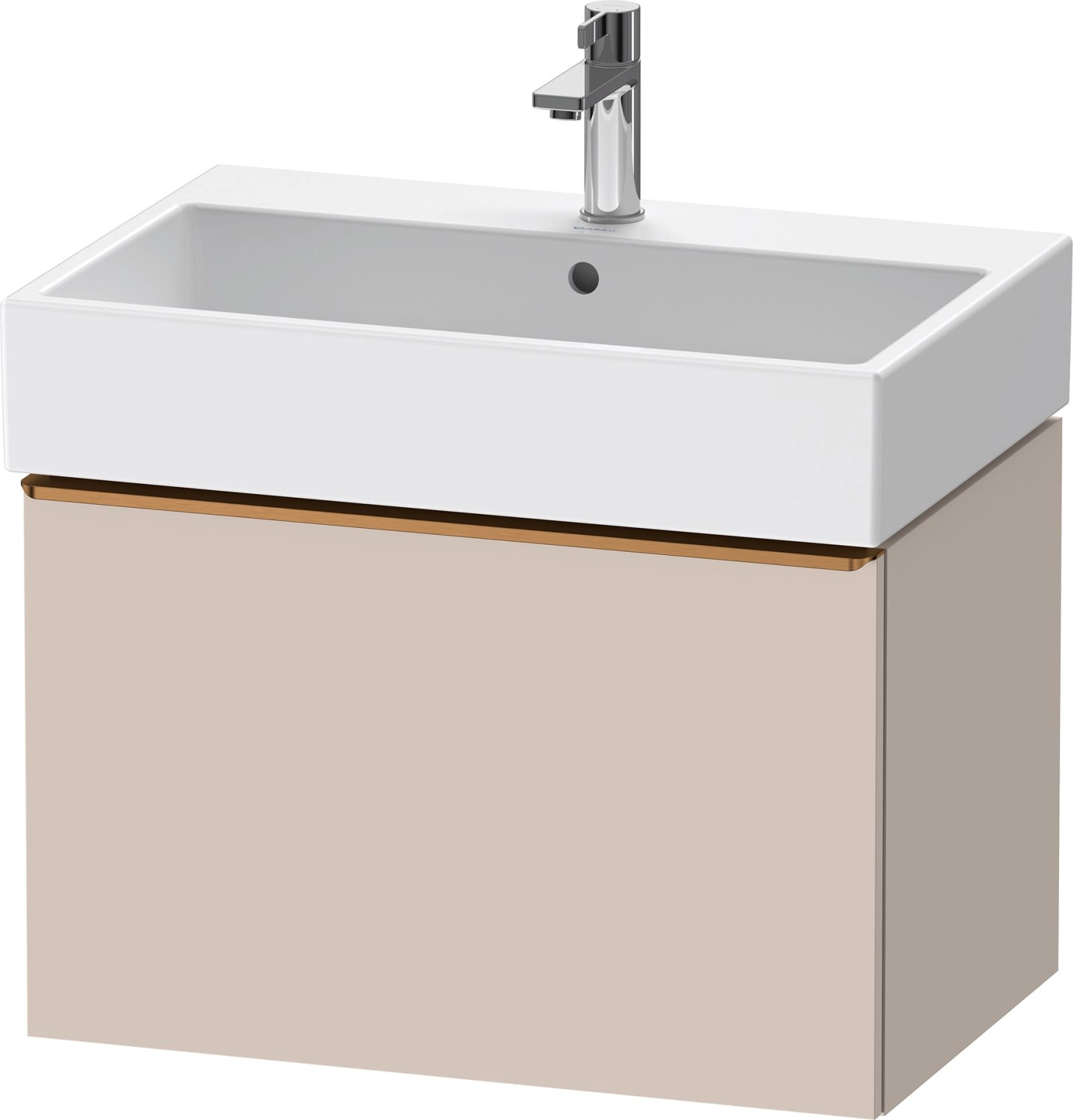 DURAVIT D-Neo Wastafelonderbouw hangend Taupe Mat (1200895745)