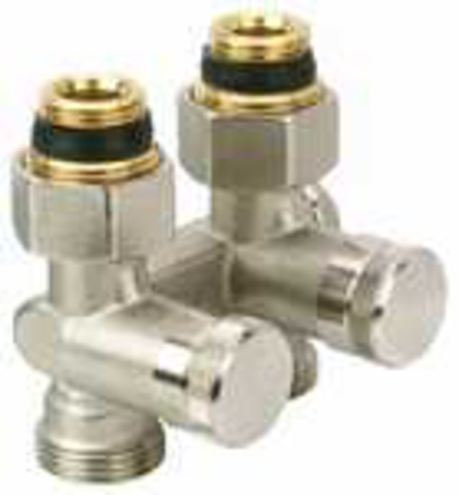 Danfoss RLV-K H-blok 3/4" Recht