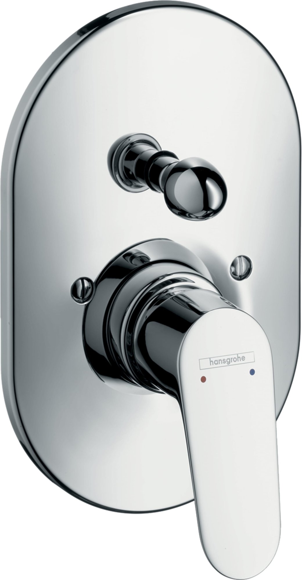 Hansgrohe Focus afbouwdeel eengreeps inbouw badmengkraan, chroom