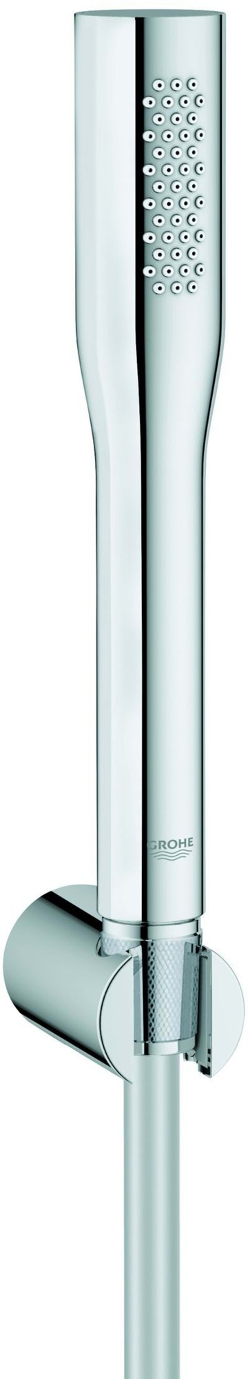 Grohe Euphoria Cosmopolitan handdouche, 8l/min, 1 straalsoort, antikalksysteem, wandhouder, doucheslang, kunststof, chroom