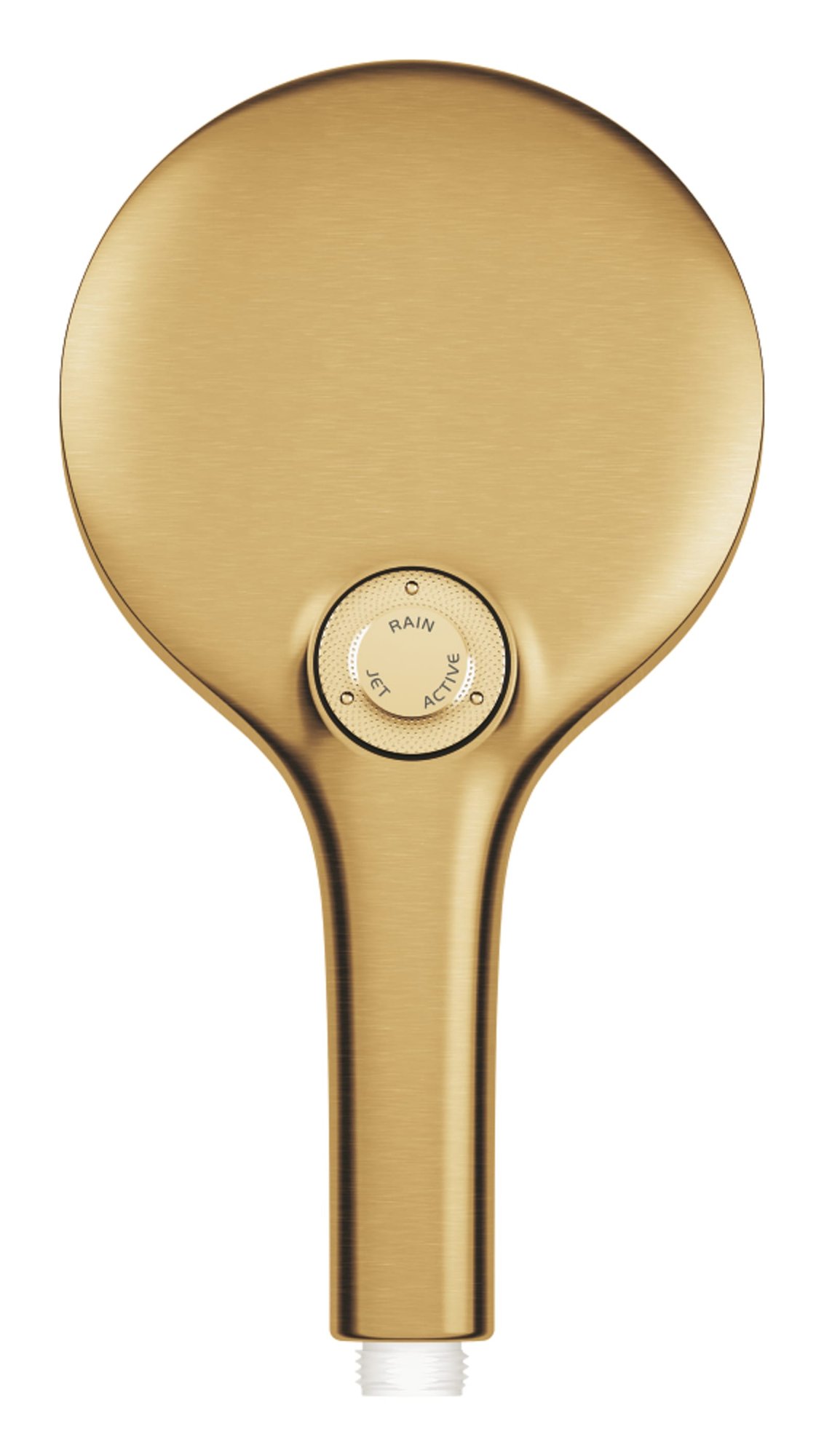 Grohe Rainshower SmartActive handdouche 130mm, 12l/min, 3 straalsoorten, antikalksysteem, doucheslang, cool sunrise geborsteld