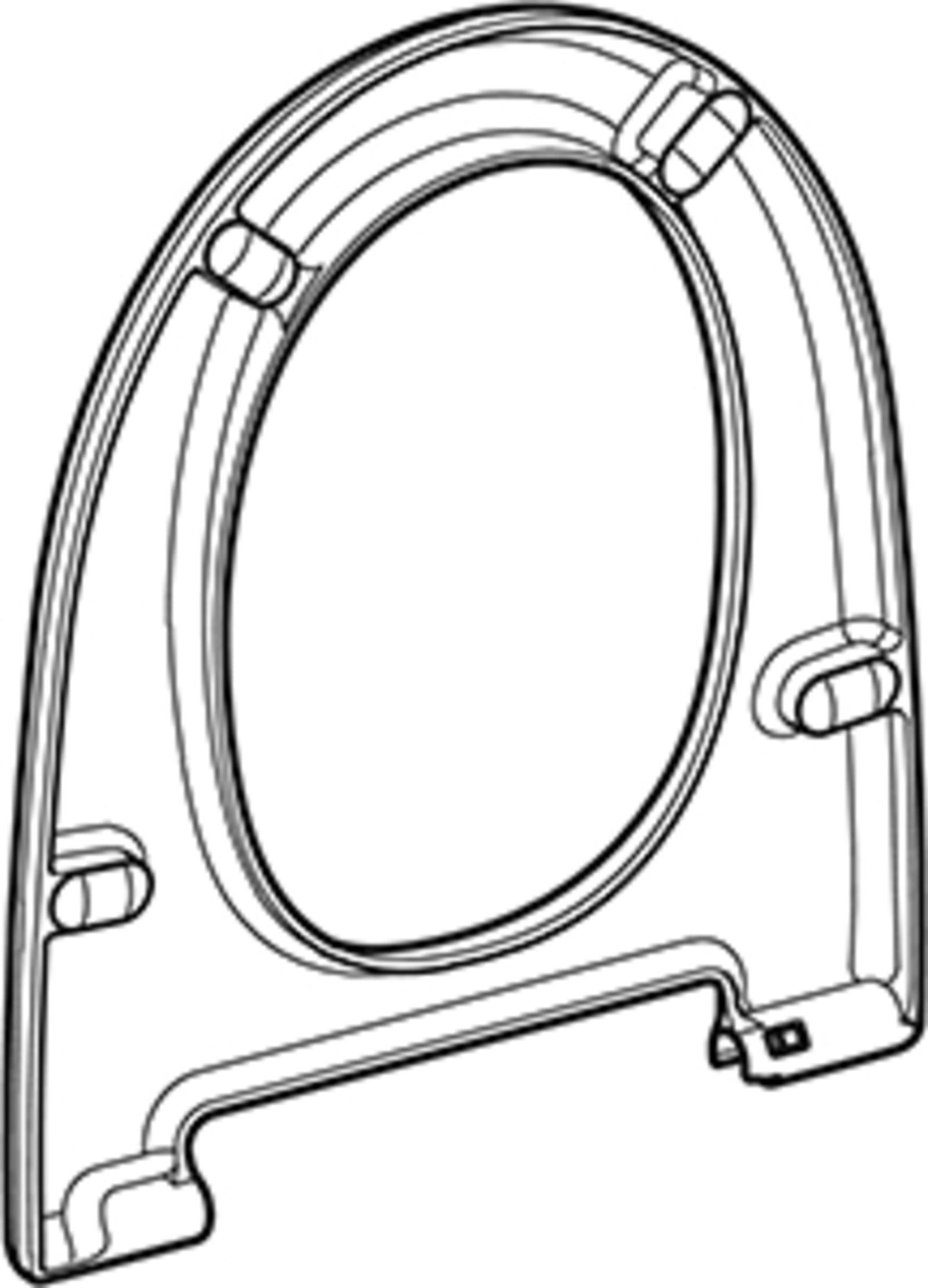 Geberit WC-zitting Geberit AquaClean Mera Classic alpien wit