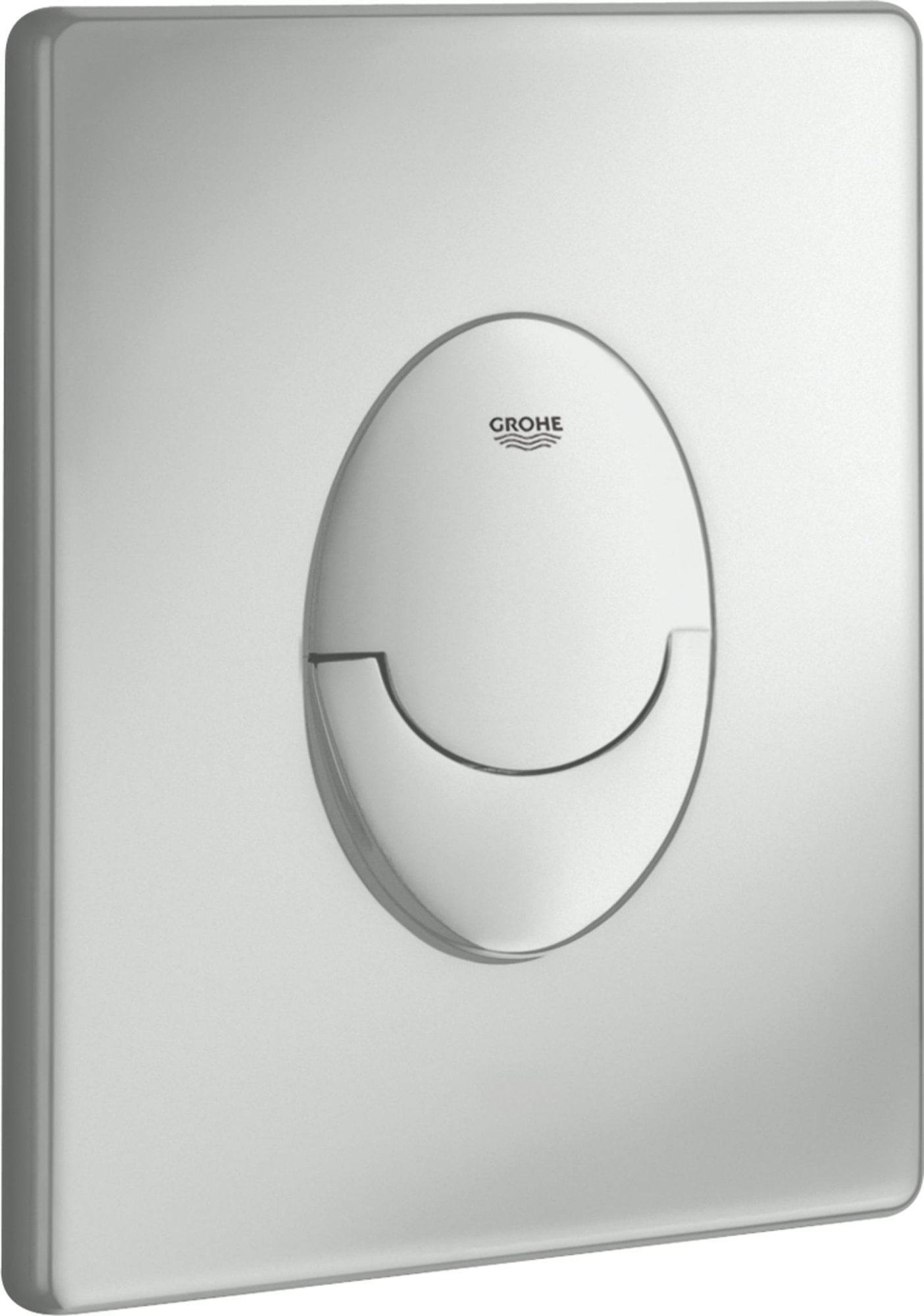 Grohe Skate Air, Bedieningsplaat mechanisch, verticaal, tweeknops, 197 x 156mm (LxB), kunststof, mat chroom