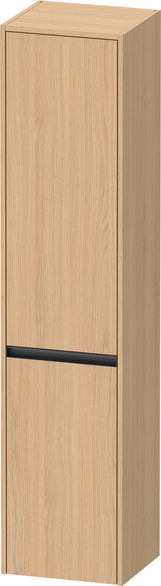 Duravit Ketho.2 Hoge kast, Natuur eiken Mat, vierkant, aantal deuren: 2, tip-on technologie – K21329R30300000