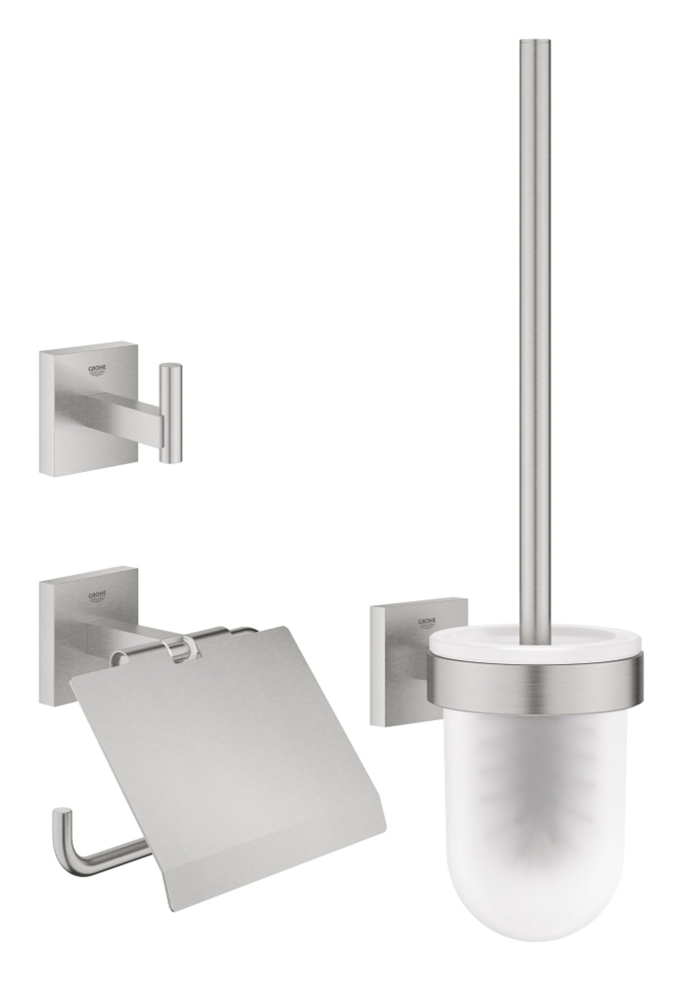 Grohe Start Cube accessoire set 3-in-1, rvs