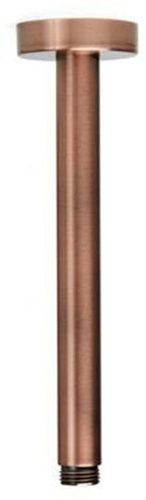 Blue Label Brondby plafondsteun 10cm 1/2", geborsteld koper