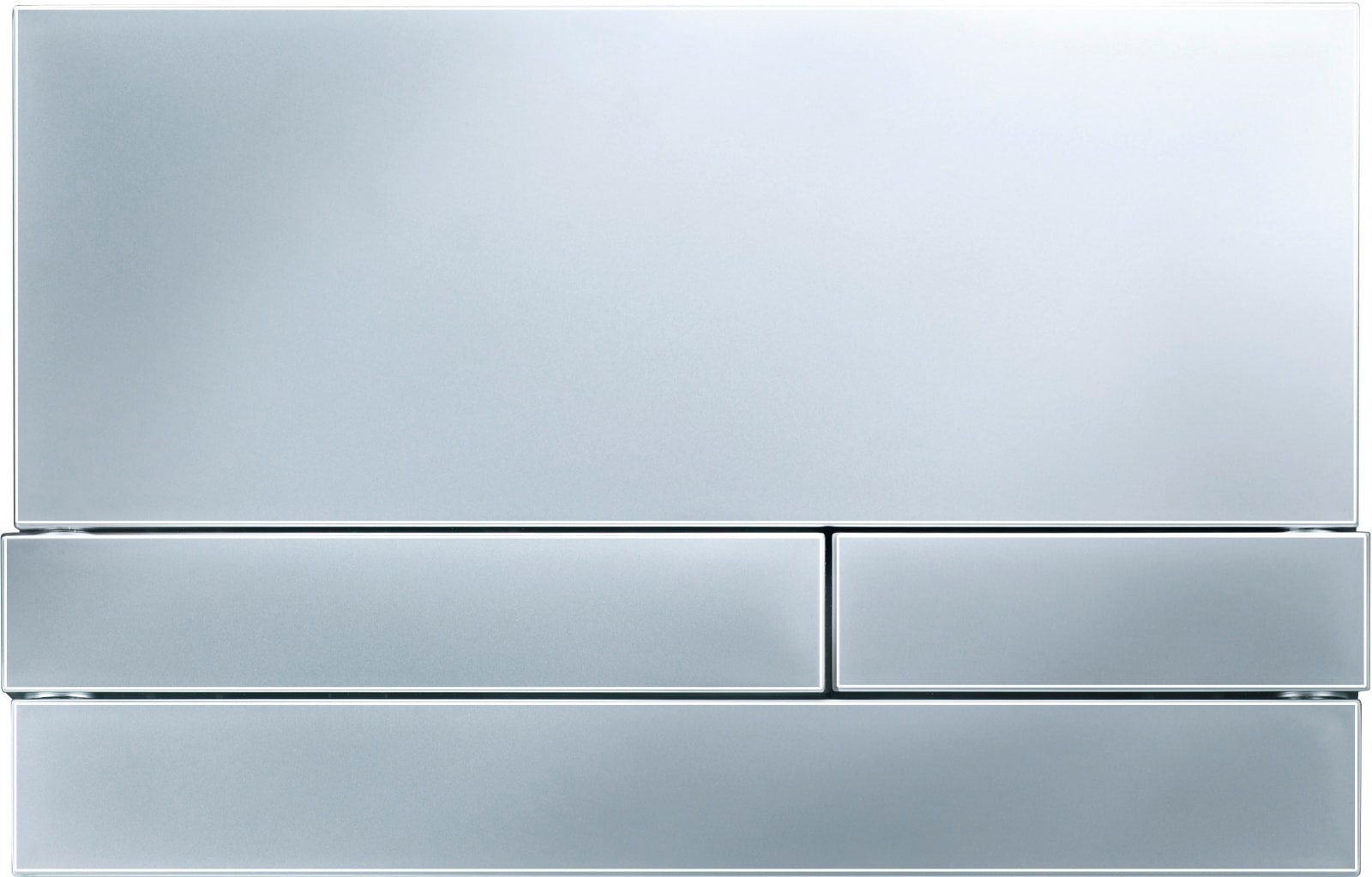 Rezi bedieningspaneel tweeknops mechanische bedieningsplaat spoelsysteem, kunststof, 258x168x15mm, matchroom