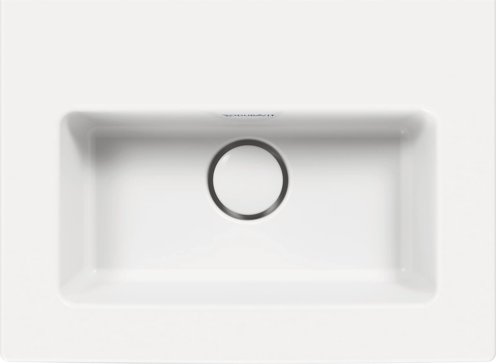 Duravit White Tulip Fonteintje 450 mm Wit Hoogglans, kraanvlak, aantal kraangaten per wasplaats: 0 – 0737450070