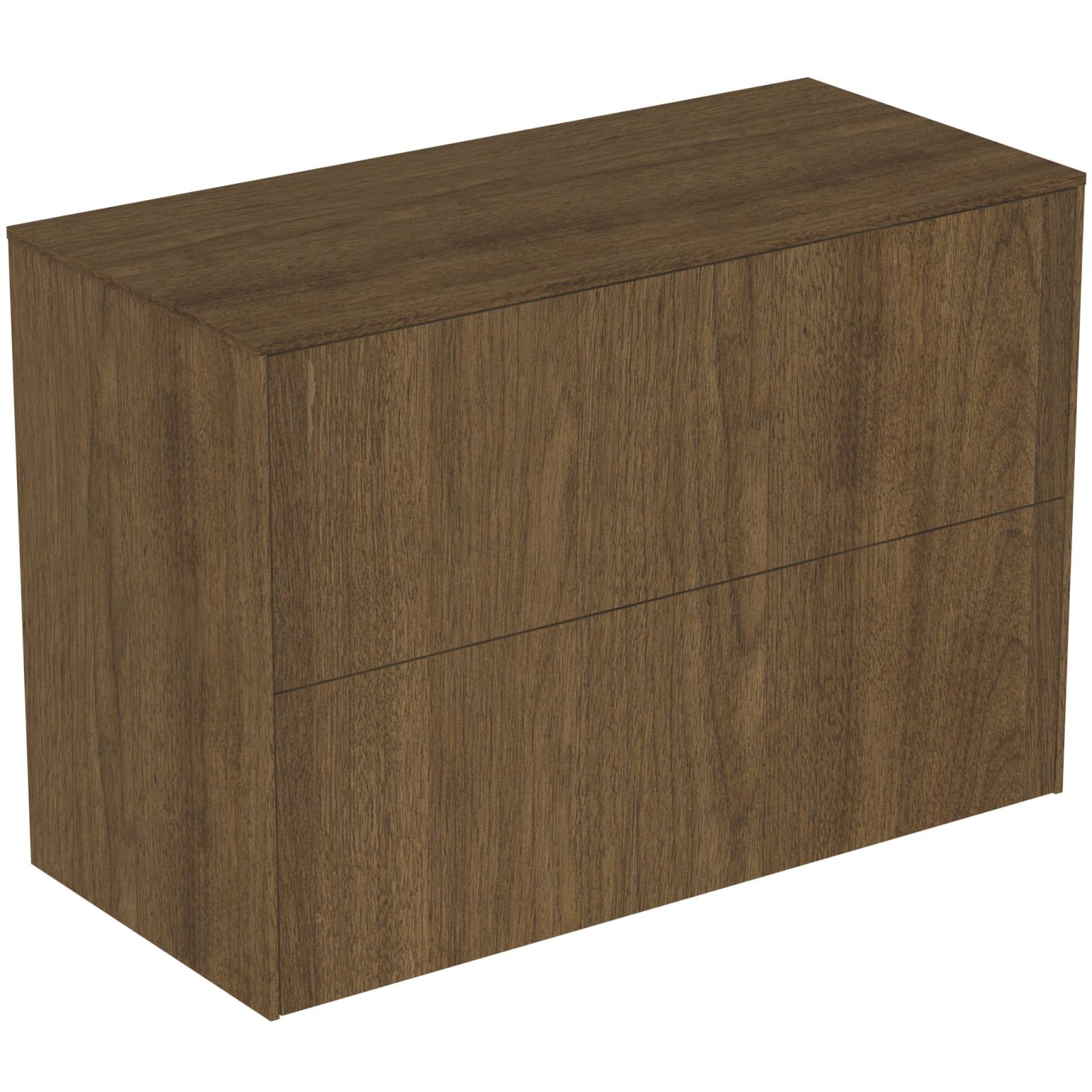 CONCA | WASTAFELMEUBEL 802X373X550 MM DARK WALNUT, 2 LADEN