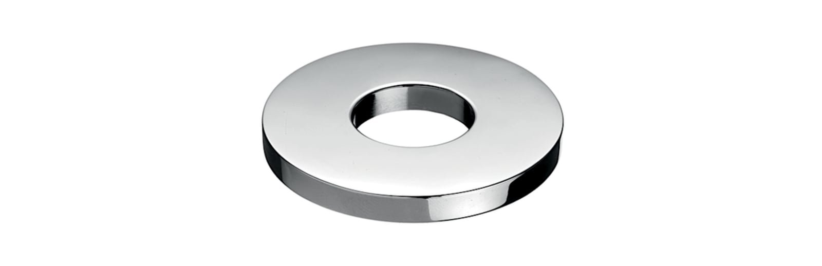 SL Rozet voor kraangat PETIT HD-K met O-ring, chroom