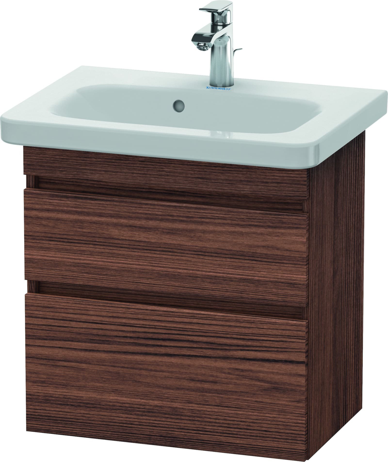 Duravit DuraStyle Wastafelonderbouw 368 x 580x 610 Noten donker