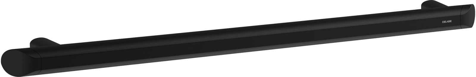Be-Line greep Ø35 L.600 mat zwart aluminium