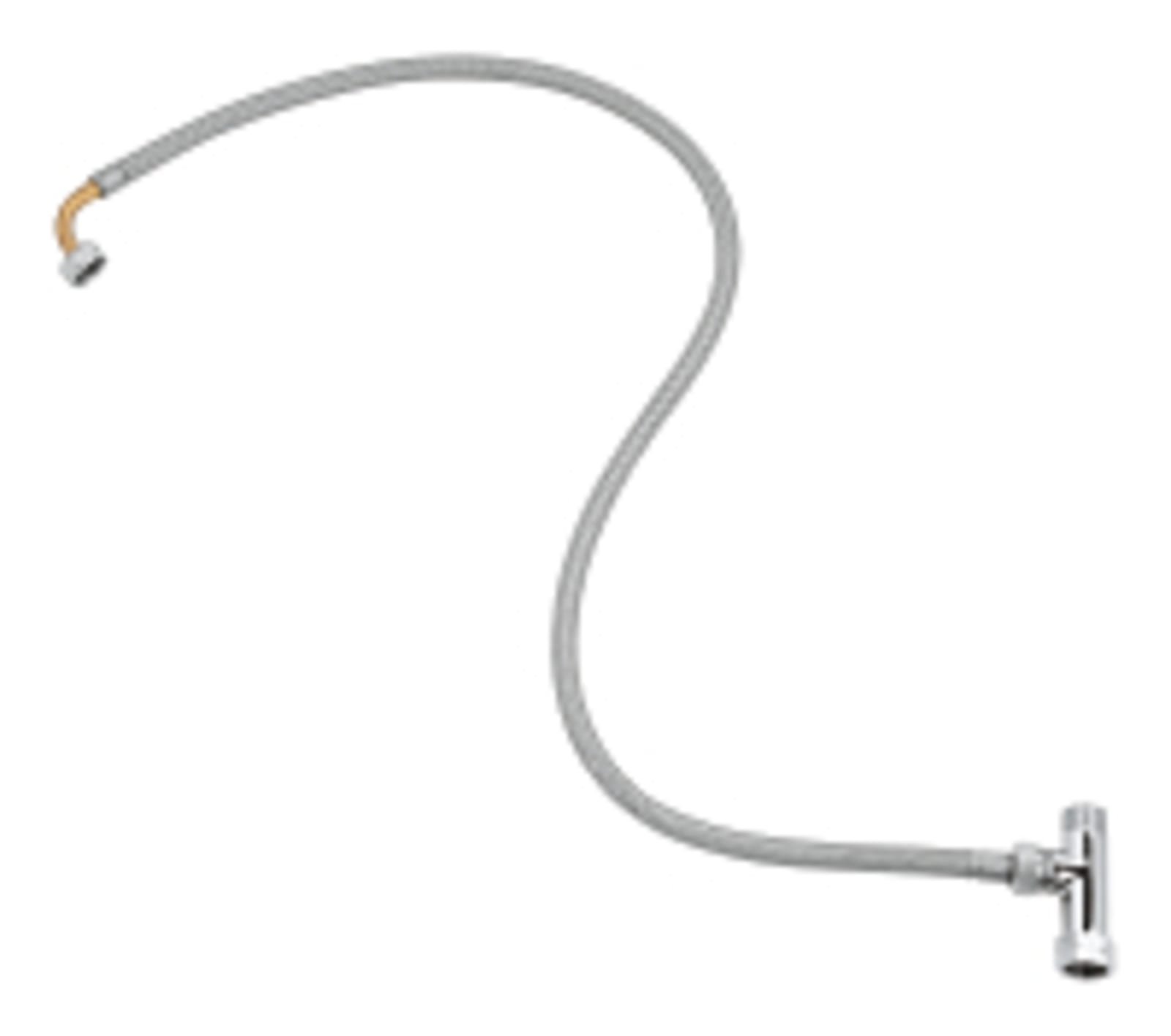 Grohe Accesoireset, bevat: aansluitslang en T-stuk, 795mm lengte, flexibel, 3/8" x 3/8" (voor manuele Bidetzitting)