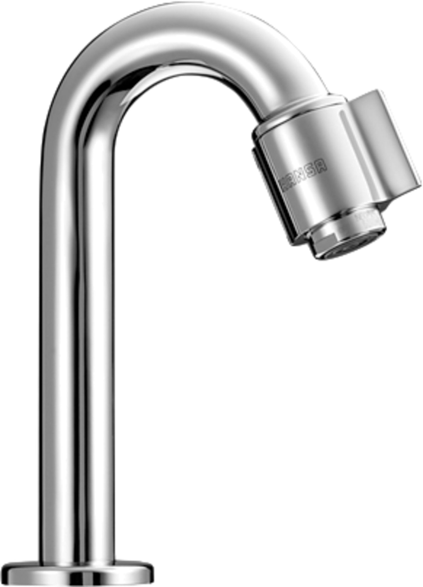 Hansanova fonteinkraan, kraangat Ø22mm, 1/2"aansluiting, spr. 90mm, vleugelgreep