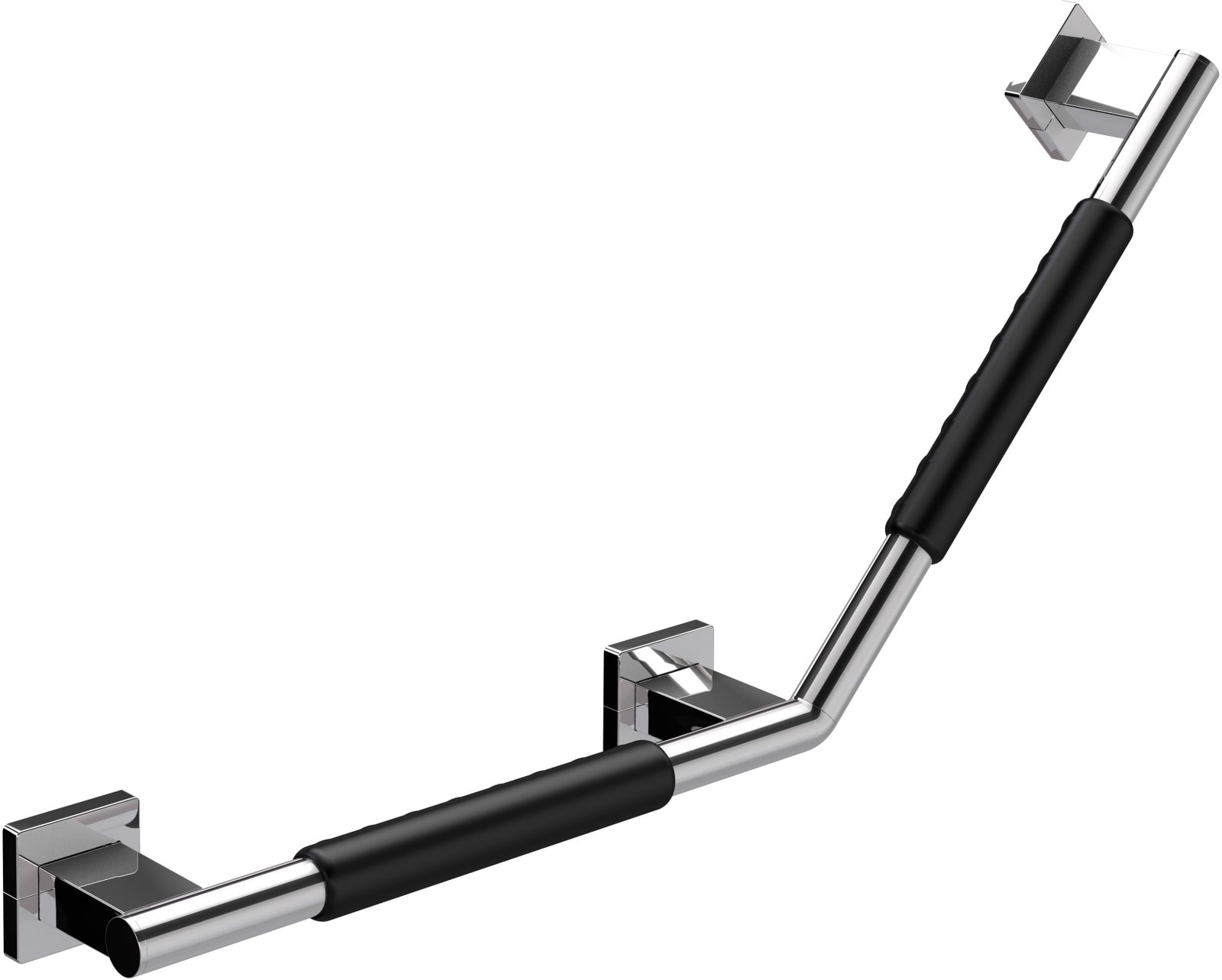 Emco Systeem 2 Gebogen handgreep, links (dikte 25mm)