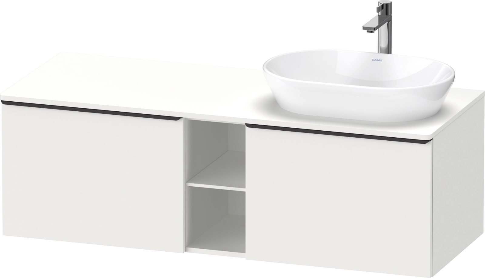 D-Neo Console wastafelonderbouw hangend Wit Mat (1200894916)
