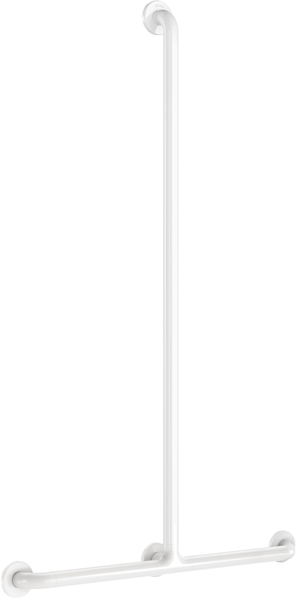 Delabie T-vormige greep Ø32 1150x500 nylon wit