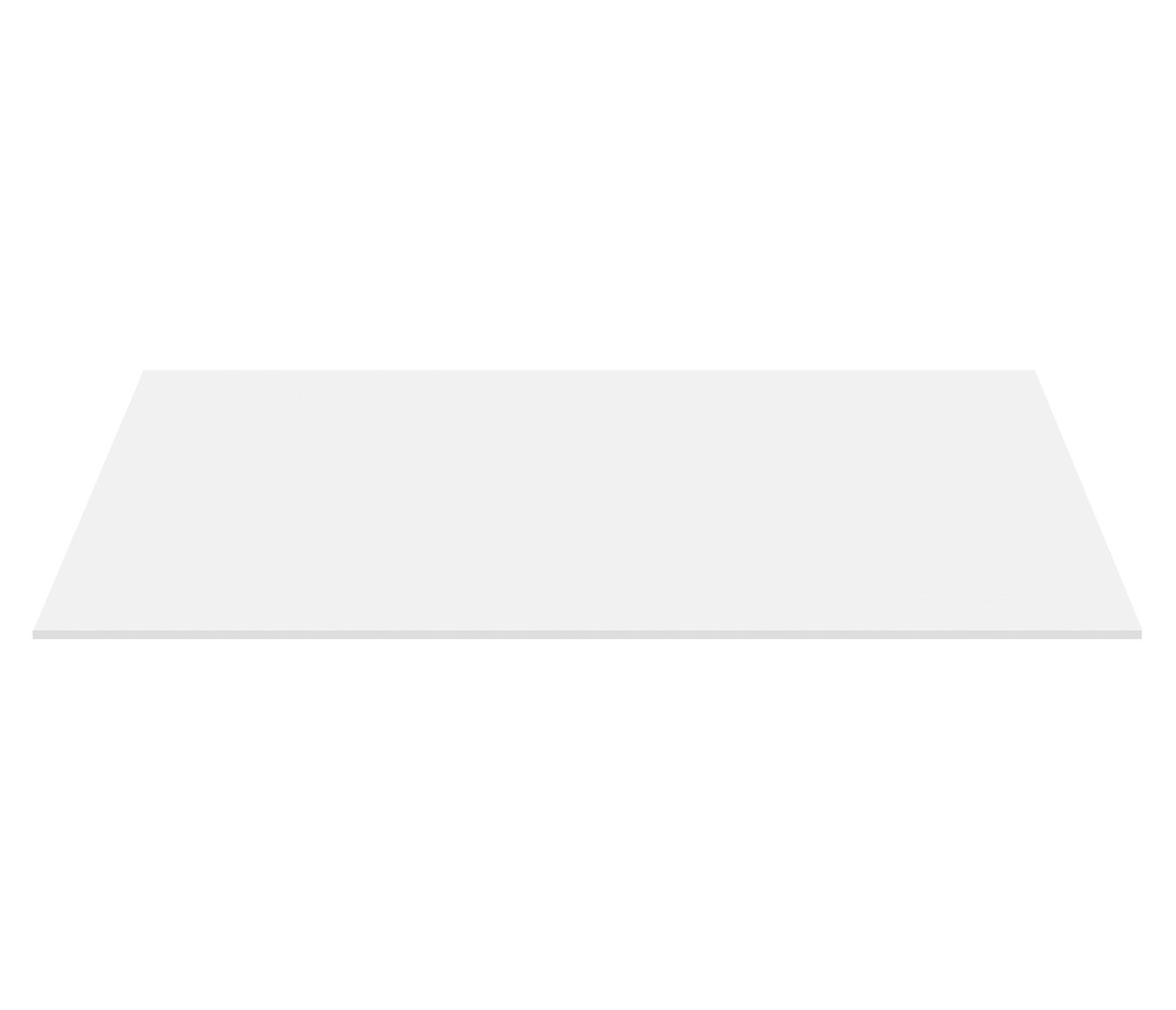 ALONI WASTAFELTABLET MDF (118.4X45.5X2.6 CM) - MAT WIT