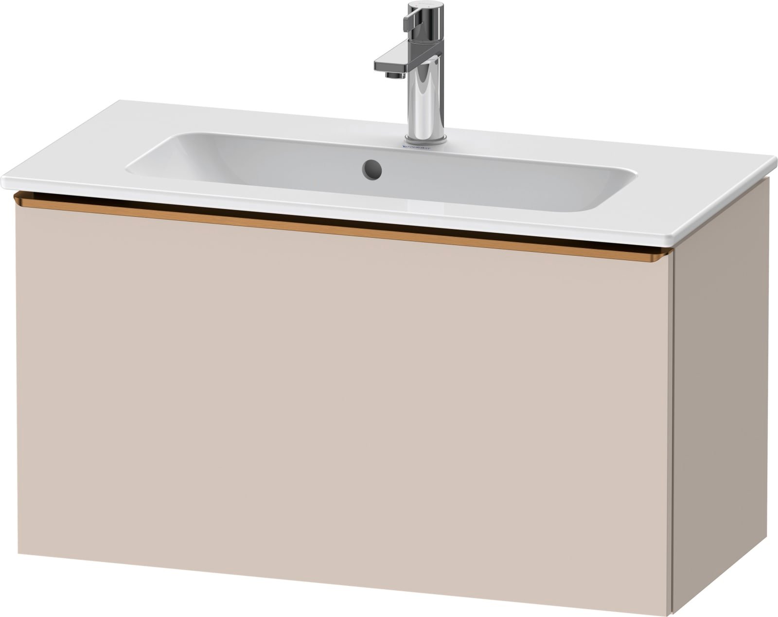DURAVIT D-Neo Wastafelonderbouw hangend Taupe Mat (1200895461)