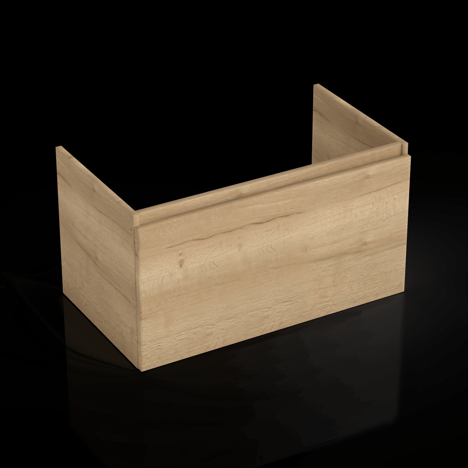 Detremmerie Vive Exclusif Onderkast (100 x 45 cm) met 1 lade greeploos - Nature Oak (421)