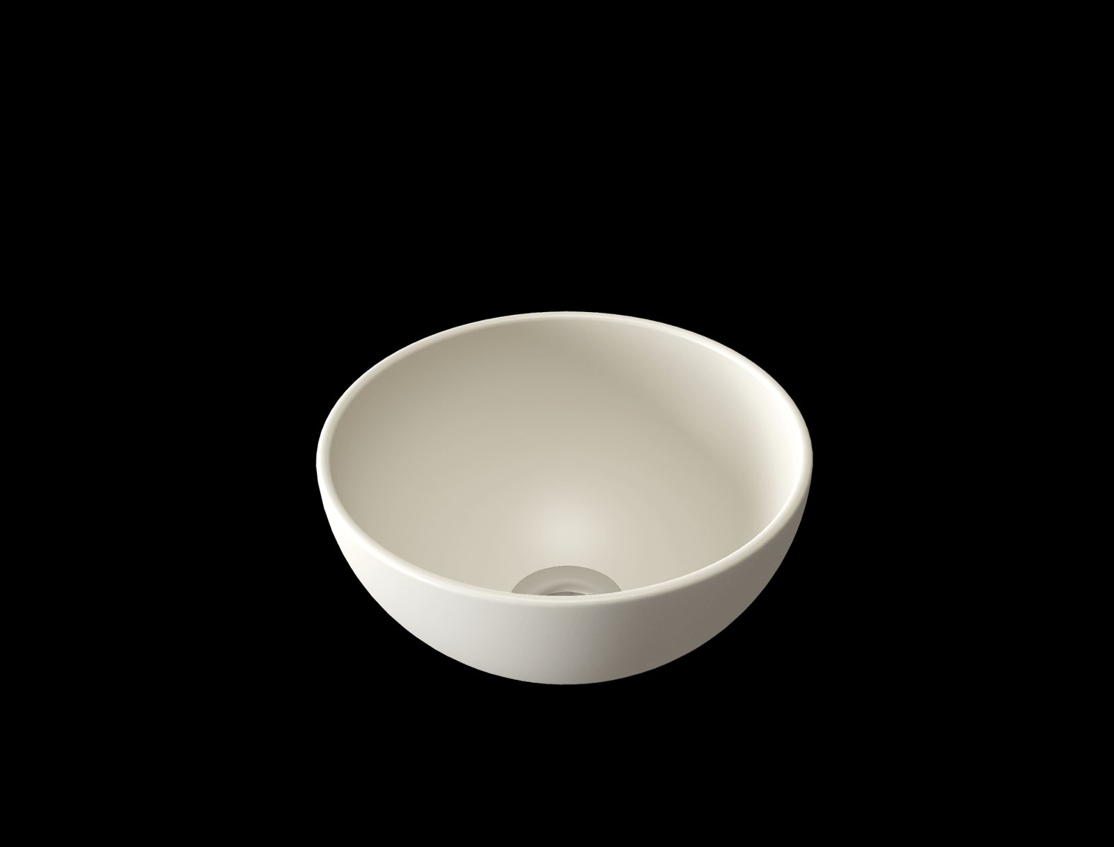 BLUE METTE KER STORAGE ROUND 23CM SAND