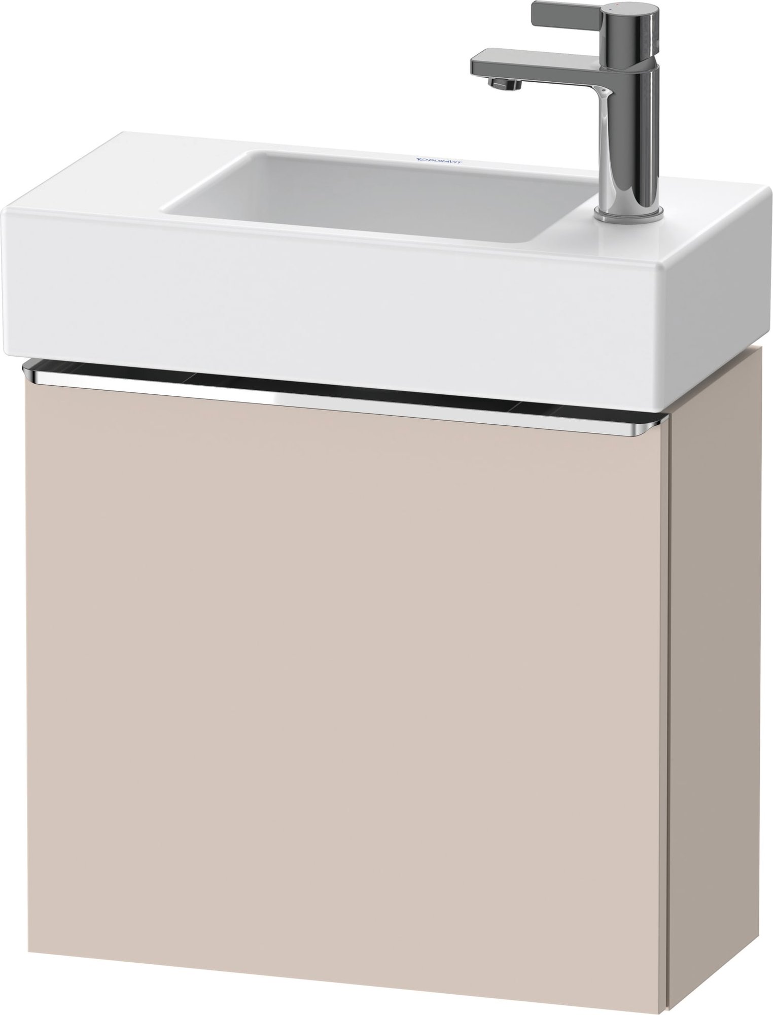 D-Neo Wastafelonderbouw hangend Taupe Mat (1200898490)