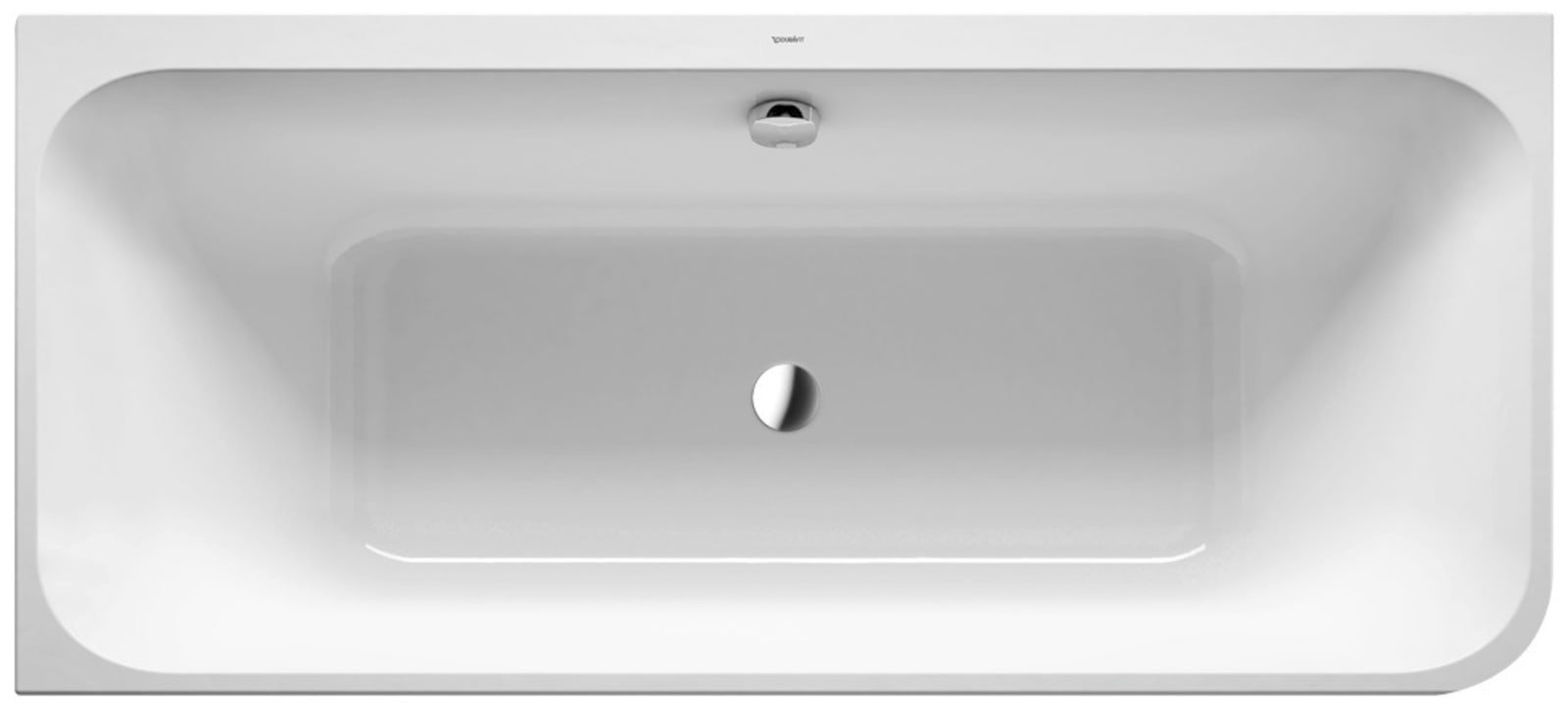 Happy D.2 Eck-Badewanne Wit 1800x800 mm