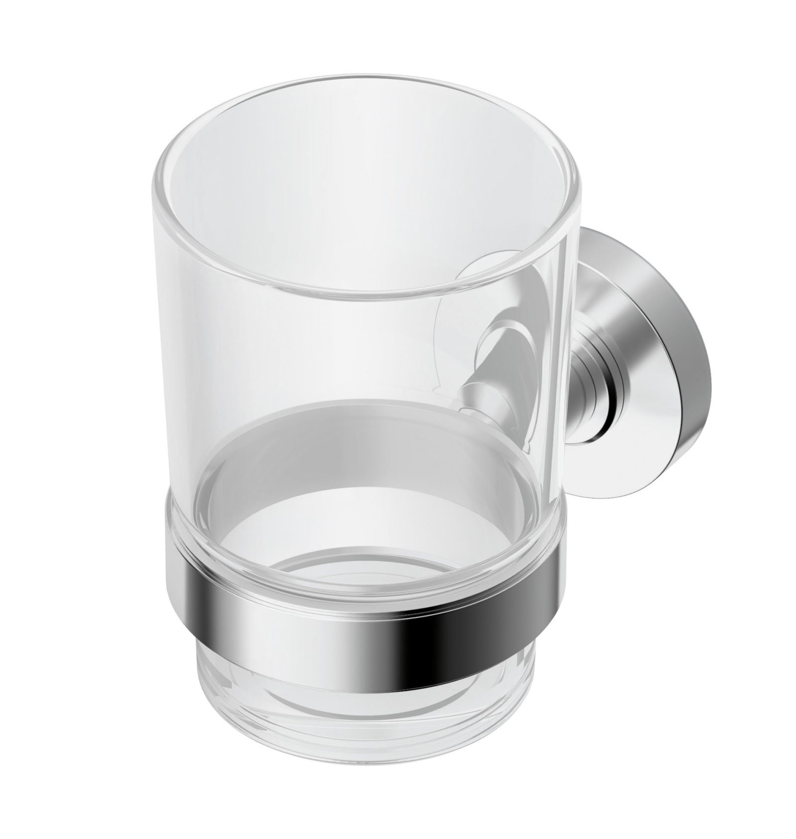 Ideal Standard IOM bekerhouder met glas (transparant)