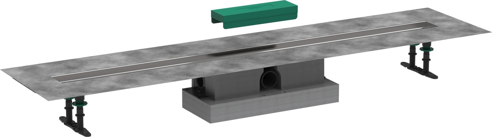 Hansgrohe uBox universal compl.set standaard installatie - 1200 te betegelen