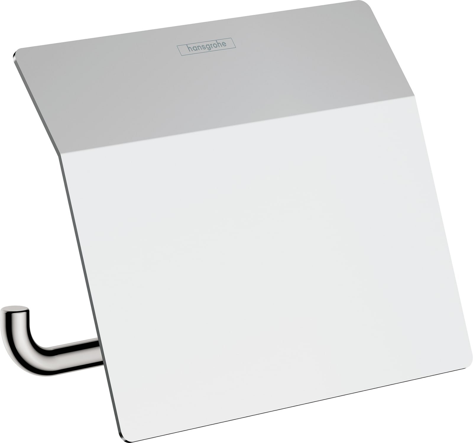 Hansgrohe AddStoris closetrolhouder met klep, chroom