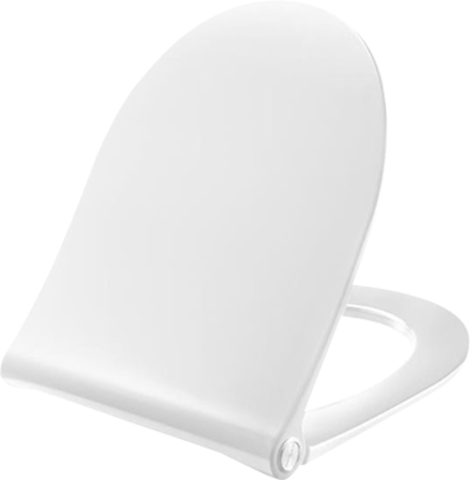 Pressalit Sway D closetzitting met deksel, soft close en Lift-off. Met BL6 Uni scharnier. Kleur: wit