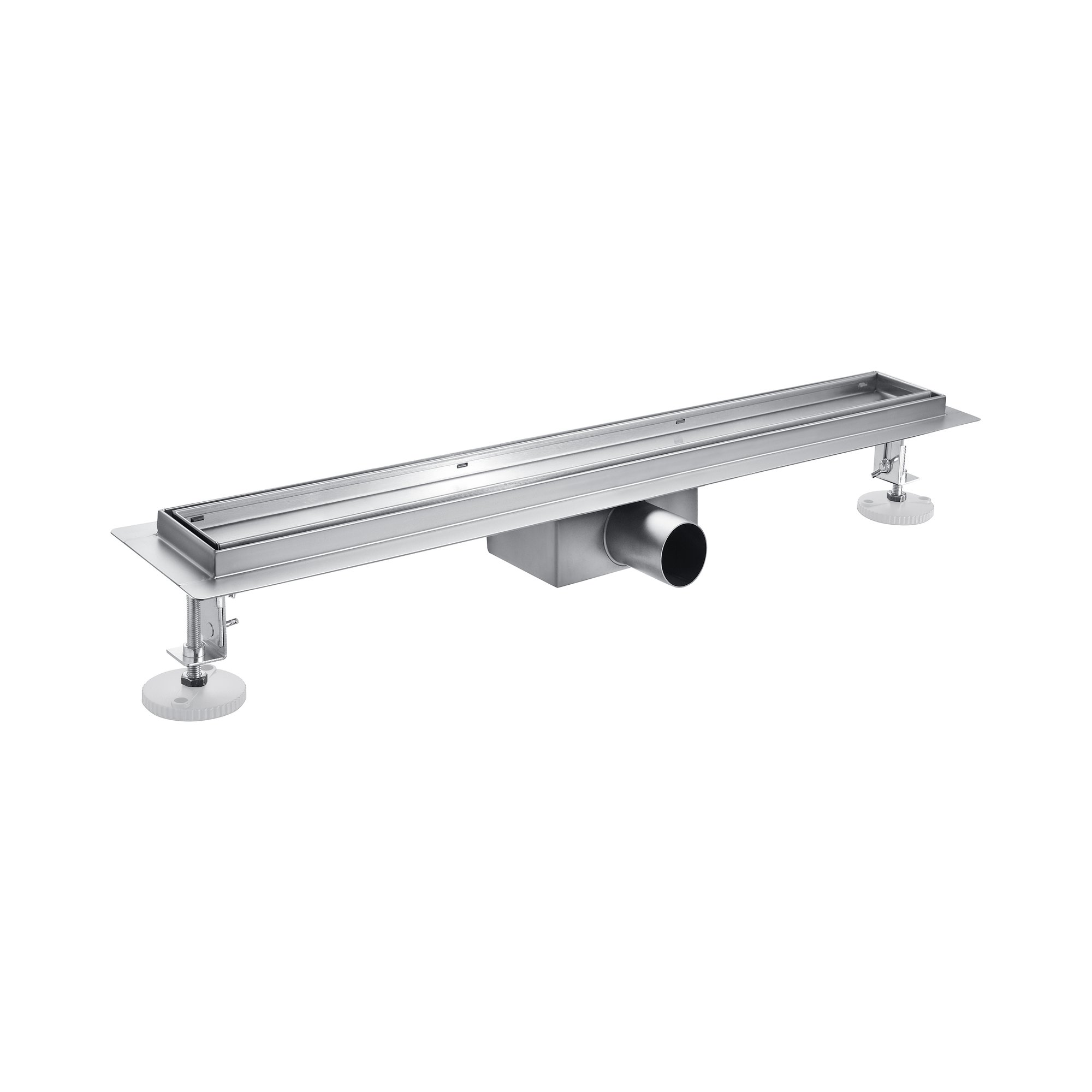 ALONI DOUCHEGOOT - MET TEGELROOSTER - 70 CM - GEBORSTELD RVS