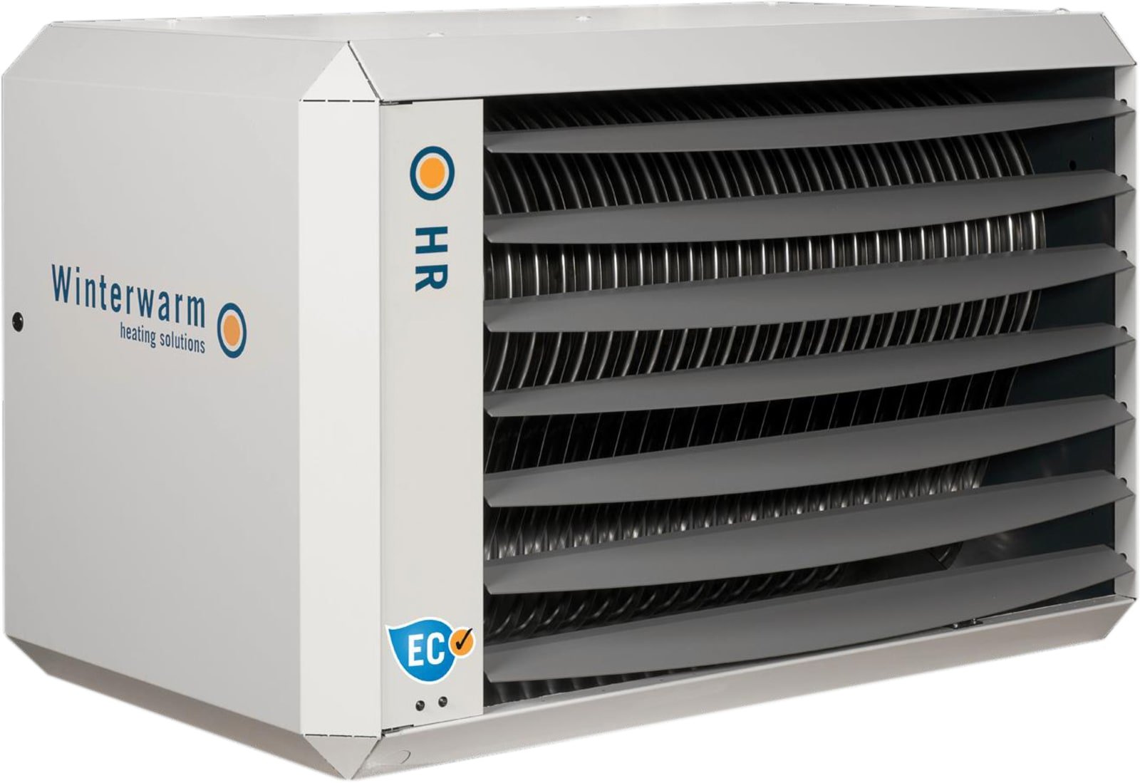 Winterwarm HR50 EC, gasgestookte hoogrendement luchtverwarmer, EC ventilator, 48,3 kW, 4000-6700m3/h