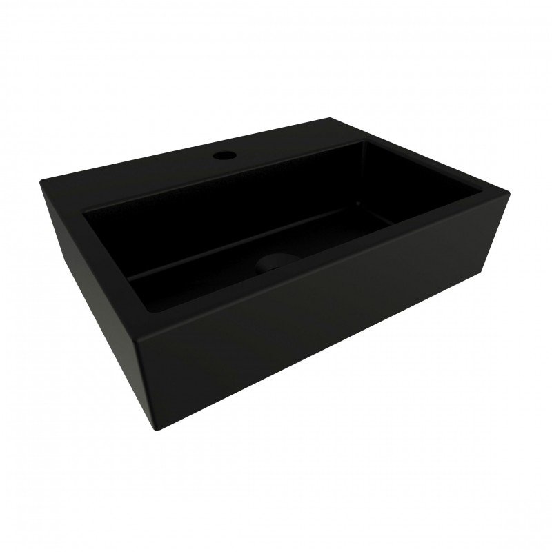 BOCCHI WASKOM ZWART MAT 50X37CM