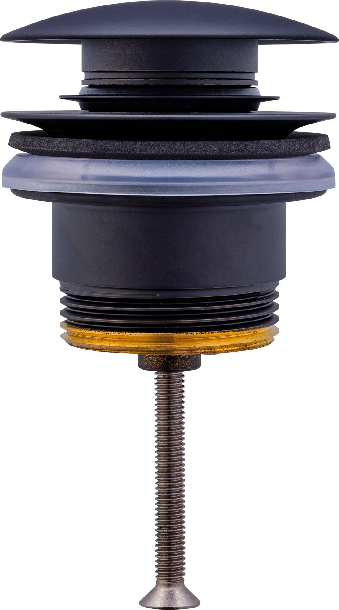 Duravit  Push-openventiel Zwart Mat – 0050524600