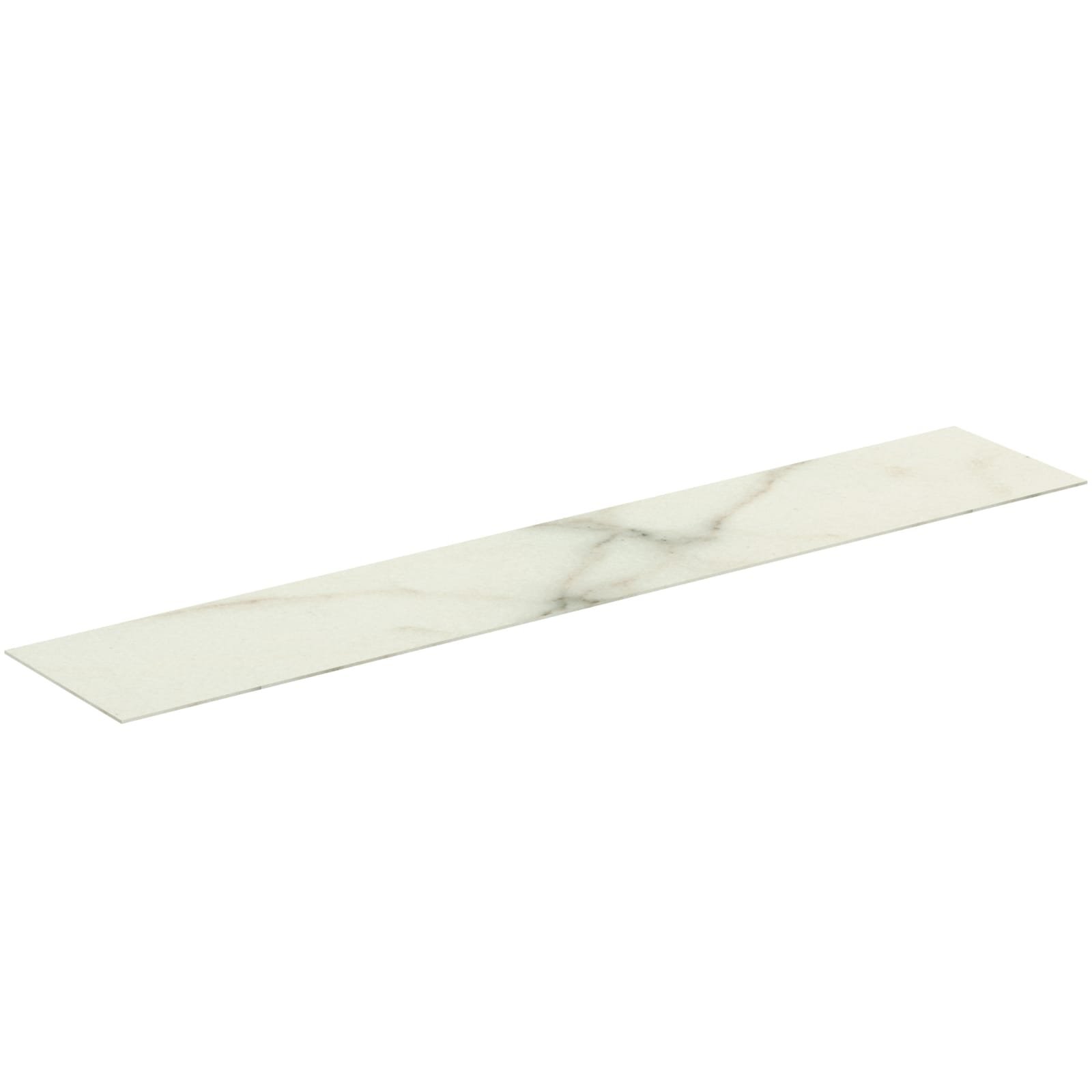 CONCA | AFDEKBLAD 2000X373X6 MM WHITE MARBLE
