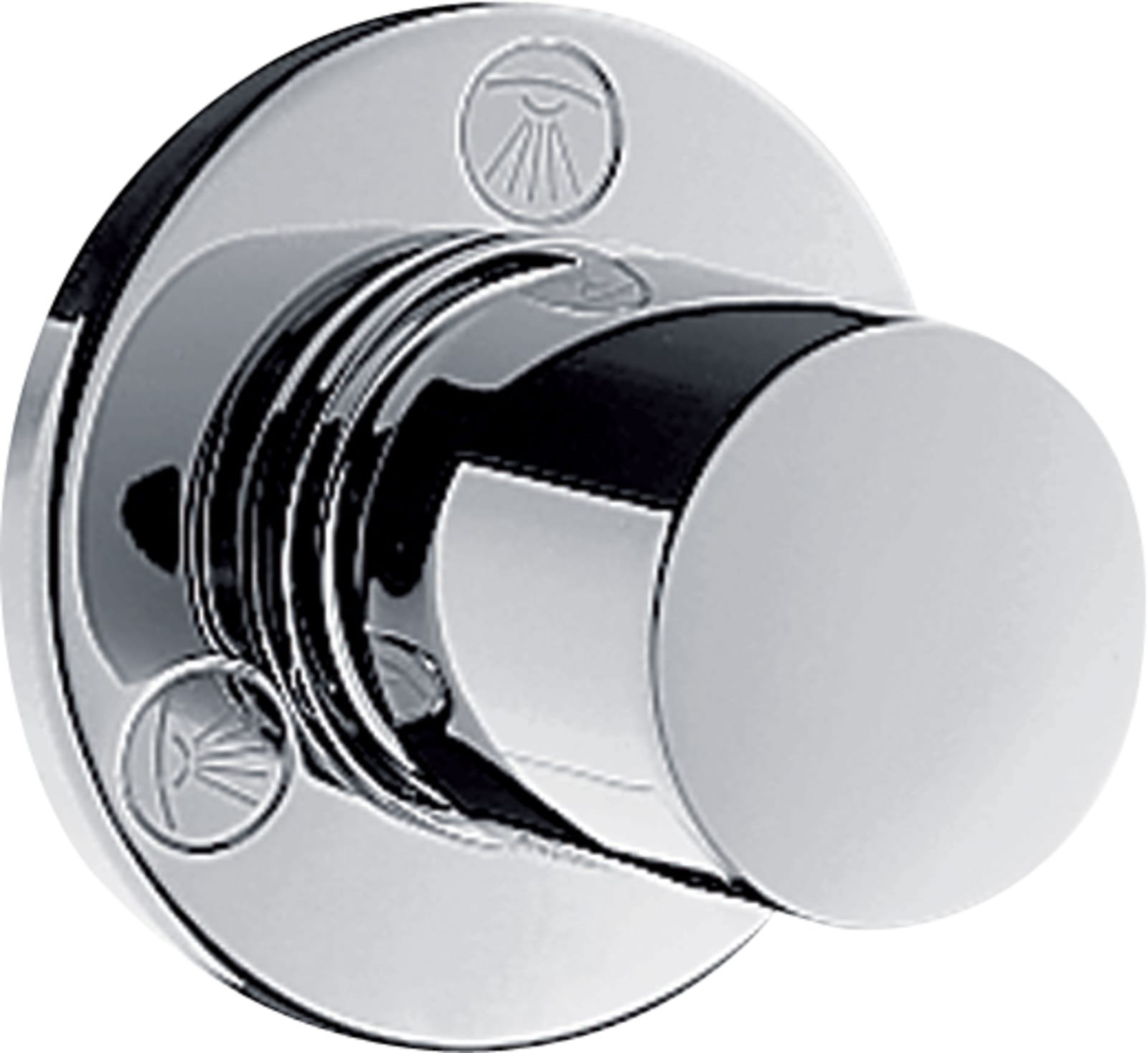 Hansgrohe Ecostat afbouwdeel eengreeps tbv bad (in muur), douche, chroom