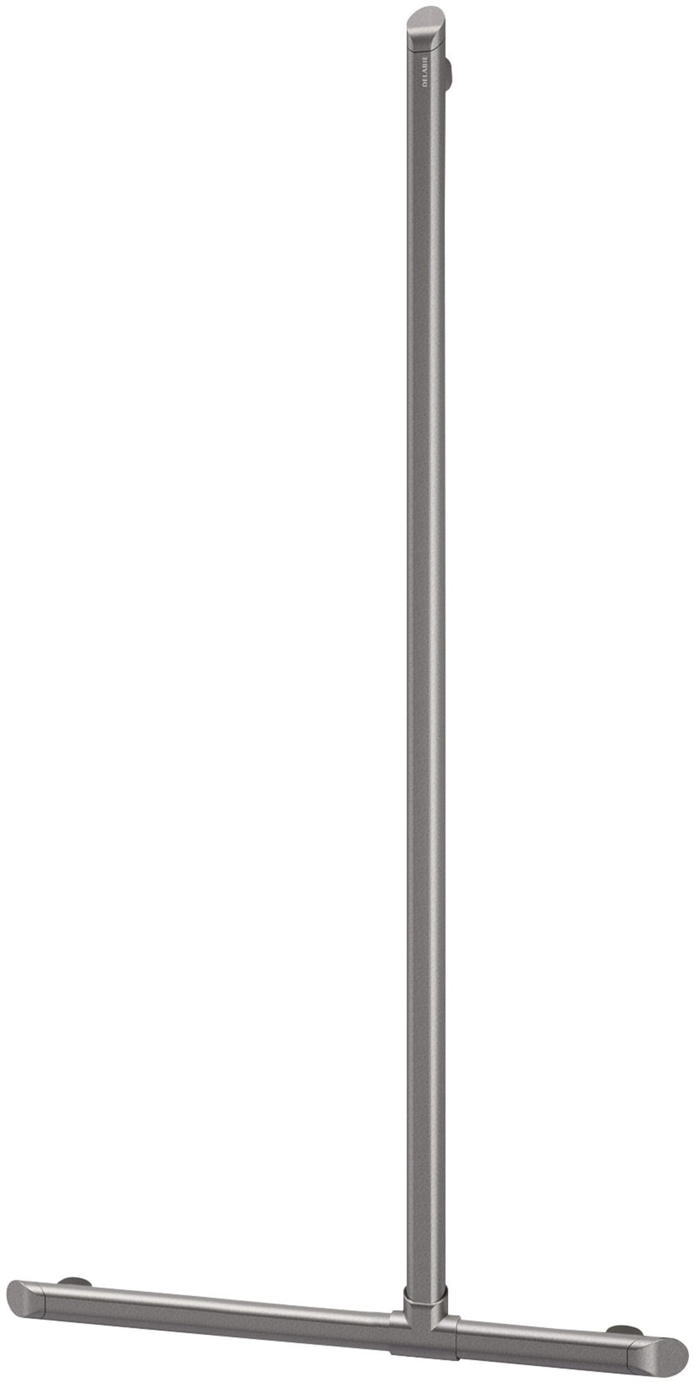 Delabie T-vormige douchestang Be-Line Ï35 H.1130x500 alu antraciet