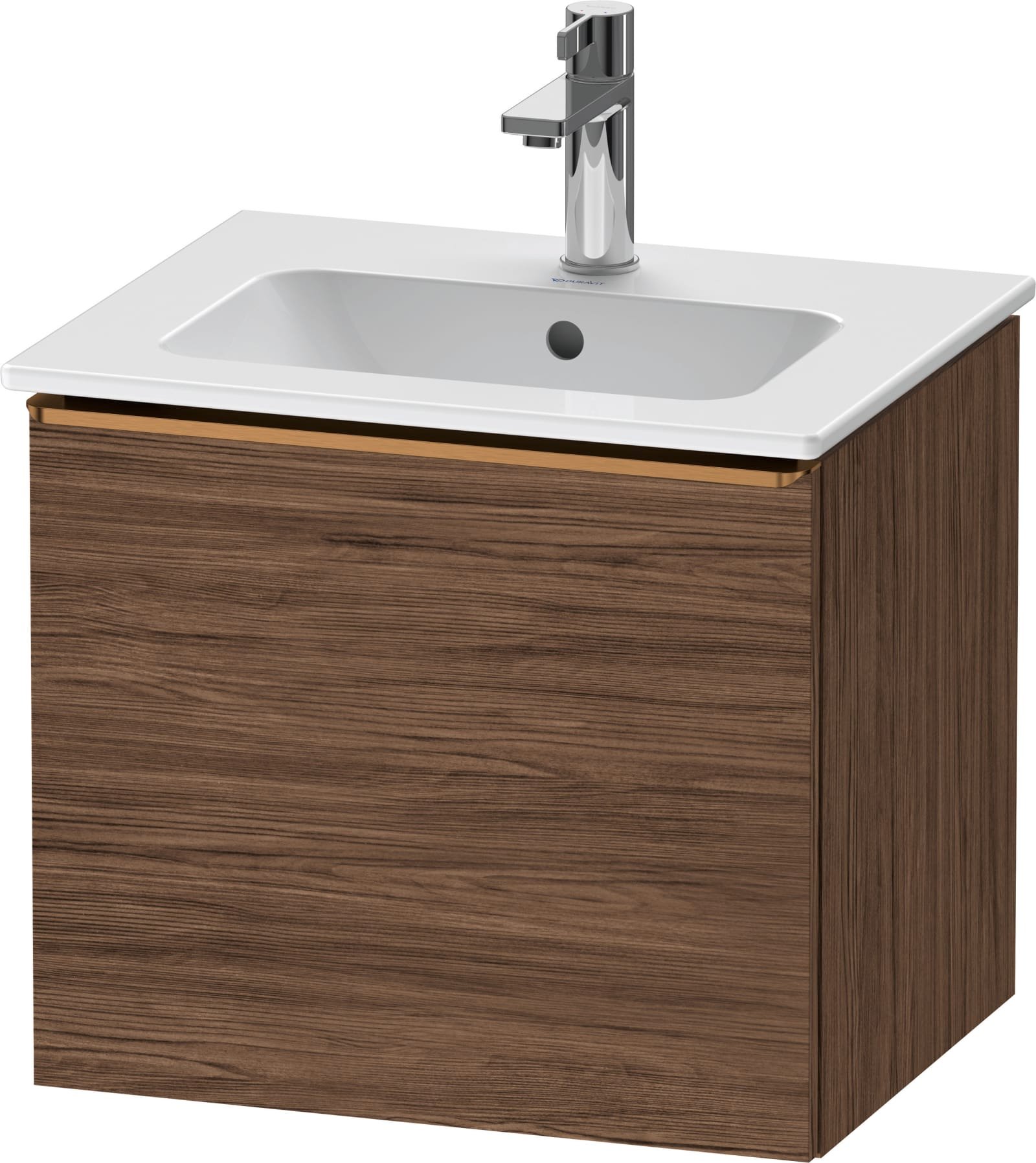 DURAVIT D-Neo Wastafelonderbouw hangend Noten donker Mat (1200895384)