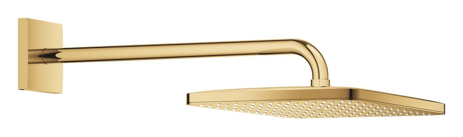 Grohe Euphoria 350x230 Wand Hoofddoucheset 422mm 8.0 L/min Bij 3 Bar Cool Sunrise
