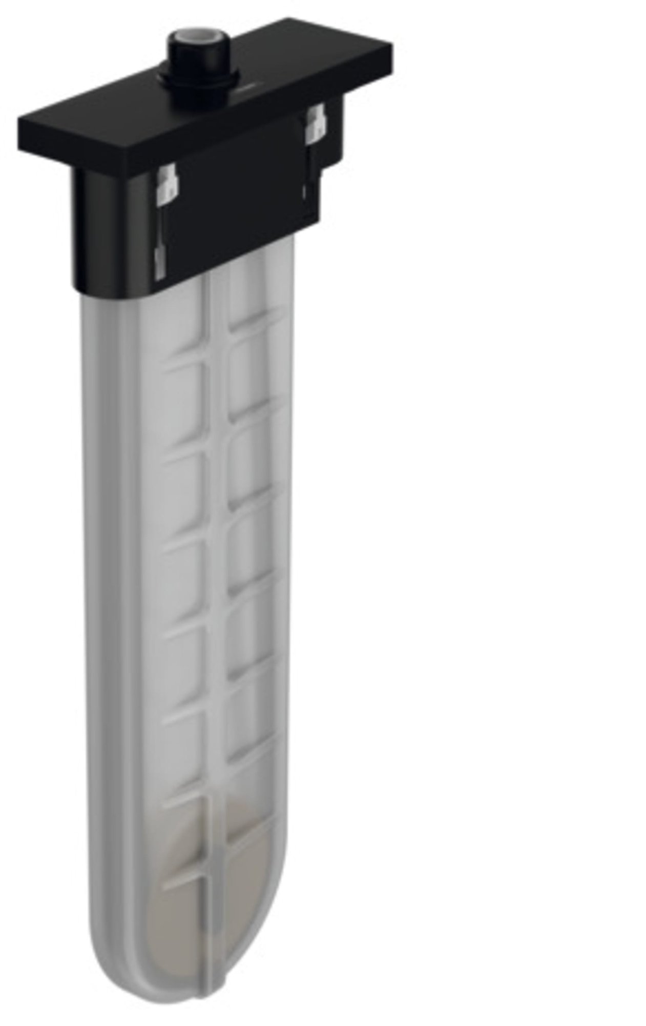 Hansgrohe sBox, Bad afbouwdeel, vierkant, 1x uitgang, mat zwart (bestaat uit: slangenbox, doucheslang, wapenschild)